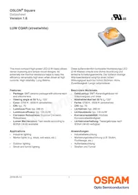 LUW CQAR-NPNQ-JPJR-1-700-R18-XX Datenblatt Cover