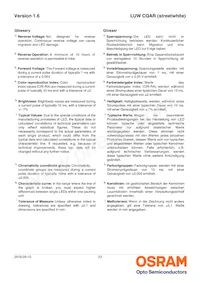 LUW CQAR-NPNQ-JPJR-1-700-R18-XX Datasheet Pagina 23