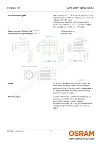 LUW CRDP-LQLS-HPJR-1-350-R18 Datasheet Pagina 11