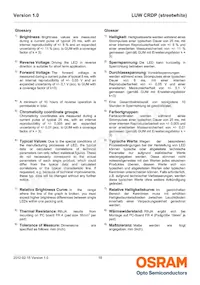 LUW CRDP-LQLS-HPJR-1-350-R18 Datasheet Pagina 18