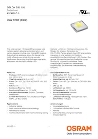 LUW CRDP-LUMP-MMMW-1-350-R18-XX Datasheet Cover