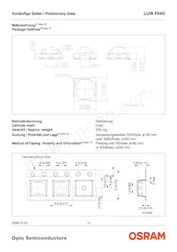 LUW F65G-KXLY-5P7R Datasheet Page 13