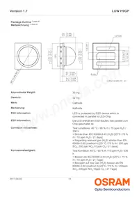 LUW H9GP-KYLY-5F8G-1-350-R18-Z Datasheet Page 13