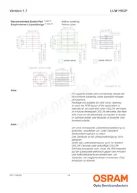 LUW H9GP-KYLY-5F8G-1-350-R18-Z Datasheet Page 14