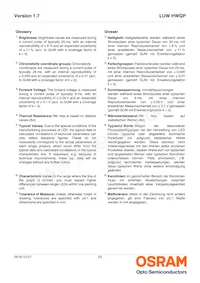 LUW HWQP-8M7N-EBCF46FCBB46-1 Datasheet Pagina 23