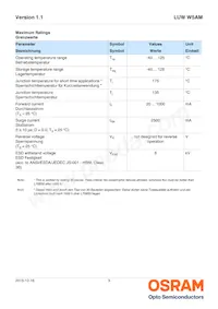 LUW W5AM-LXLY-6P7R-0-350-R18-Z Datasheet Pagina 3