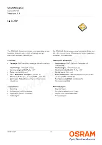 LV CQBP-JZLX-BD-1-350-R18-Z Datasheet Cover