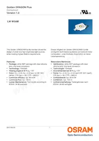 LW W5AM-KZLX-6K7L-0-350-R18-Z Datasheet Copertura