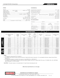 LWB60-48-15 Datasheet Page 2