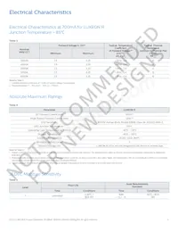 LXA7-PW50-384 Datasheet Pagina 5