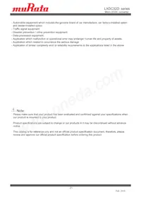 LXDC32DAAC-422 Datasheet Page 21