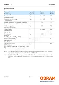 LY CKBP-JYKX-46-1-350-R18-Z Datasheet Page 3