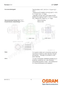 LY CKBP-JYKX-46-1-350-R18-Z Datasheet Page 13