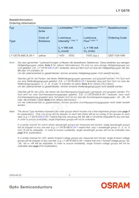 LY G67B-ABCA-26-1-Z Datenblatt Seite 2