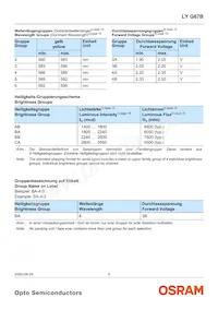 LY G67B-ABCA-26-1-Z Datenblatt Seite 5