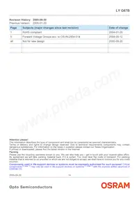 LY G67B-ABCA-26-1-Z Datasheet Pagina 14