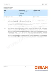 LY H9GP-HZKX-36 Datasheet Page 2
