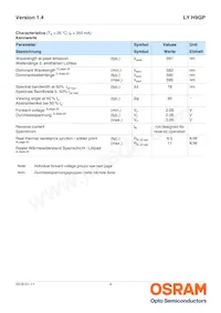 LY H9GP-HZKX-36 Datasheet Pagina 4