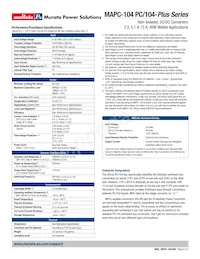 MAPC-104-C Datasheet Pagina 4