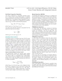 MAXM17544ALJ+T Datasheet Page 16