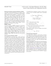 MAXM17544ALJ+T Datasheet Pagina 17