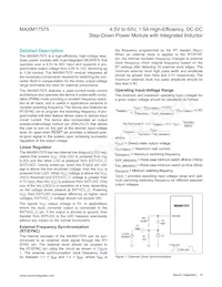 MAXM17575ALI#T Datasheet Page 15