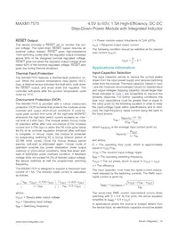 MAXM17575ALI#T Datasheet Page 16