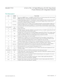 MAXM17761ALI#T Datasheet Page 12