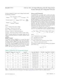 MAXM17761ALI#T Datasheet Page 15