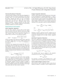 MAXM17761ALI#T Datasheet Page 16