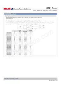 MEA1D2405DC Datasheet Page 5
