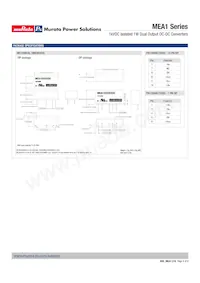 MEA1D2405DC Datasheet Page 8
