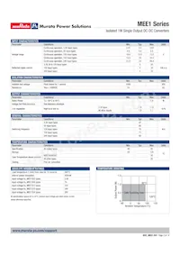 MEE1S1515DC Datasheet Page 2