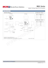MEE1S1515DC Datasheet Page 13