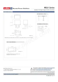 MEU1S1215ZC Datasheet Page 8