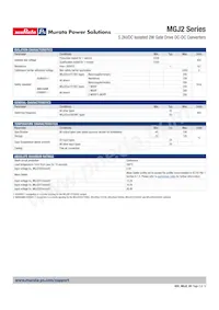 MGJ2D121509SC Datasheet Page 2