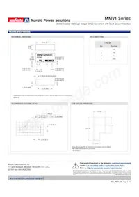 MMV1S0505SC 데이터 시트 페이지 5