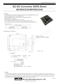 MPDRX304S Datenblatt Cover