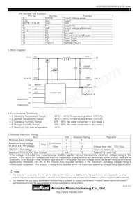 MPDRX304S Datasheet Pagina 2