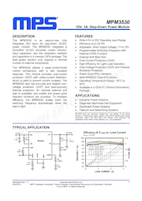 MPM3530GRF Datenblatt Cover