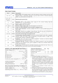 MPM3530GRF Datasheet Page 3