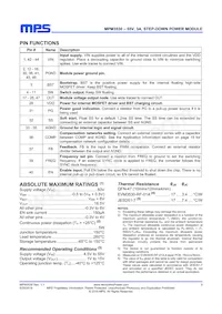 MPM3530GRF Datasheet Pagina 3