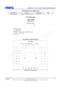 MPM3683GQN-7-Z Datasheet Page 3
