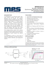 MPM3805AGQB-AEC1-Z Datenblatt Cover