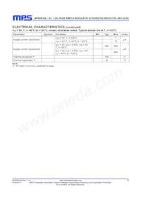 MPM3810AGQB-AEC1-Z數據表 頁面 5