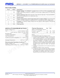 MPM3811GG-P Datasheet Pagina 3