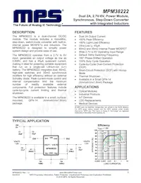 MPM38222GR-Z Datasheet Cover