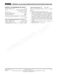 MPM38222GR-Z Datasheet Page 3