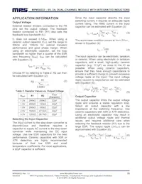 MPM38222GR-Z Datasheet Page 15