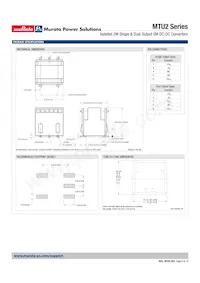 MTU2S2405MC-R Datasheet Page 9